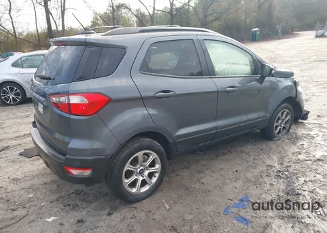 2019 Ford Ecosport Se from USA, damaged, VIN MAJ6S3GL4KC298467
